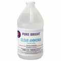 Kik International PureBright, Clear Ammonia, 64oz Bottle, 8PK 19703575033